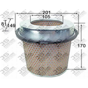 Фильтр воздушный <b>JS ASAKASHI A3006</b>