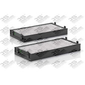 Фильтр салонный угольный (комплект из 2-х шт) <b>JS ASAKASHI AC0154CSET</b>