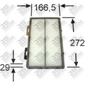 Фильтр салонный <b>JS ASAKASHI AC0158</b>