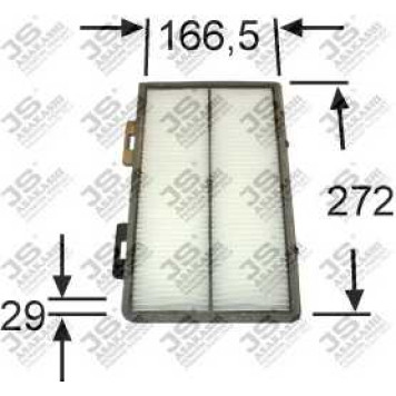 Фильтр салонный <b>JS ASAKASHI AC0158</b>