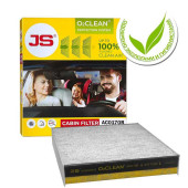 Фильтр салонный O2CLEAN VW TOUAREG 10- <b>JS ASAKASHI AC0170B</b>
