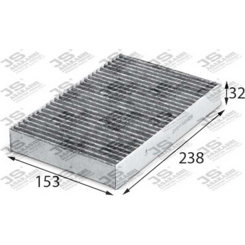 Фильтр салонный угольный <b>JS ASAKASHI AC0182C</b>