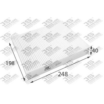 Фильтр салонный <b>JS ASAKASHI AC0187</b>