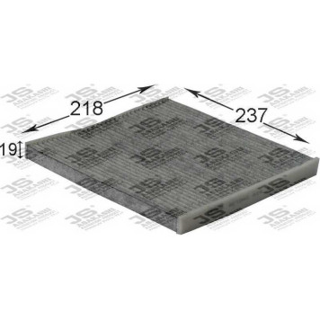 Фильтр салонный угольный <b>JS ASAKASHI AC104C</b>