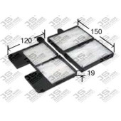 Фильтр салонный (комплект из 2-х шт) <b>JS ASAKASHI AC1502SET</b>