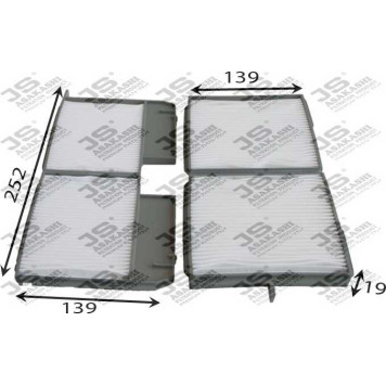 Фильтр салонный (комплект из 2-х шт) <b>JS ASAKASHI AC1507SET</b>