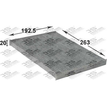 Фильтр салонный угольный <b>JS ASAKASHI AC207C</b>