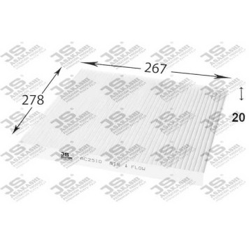 Фильтр салонный <b>JS ASAKASHI AC2510</b>