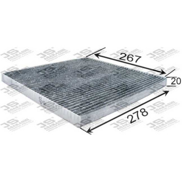 Фильтр салонный угольный <b>JS ASAKASHI AC2510C</b>