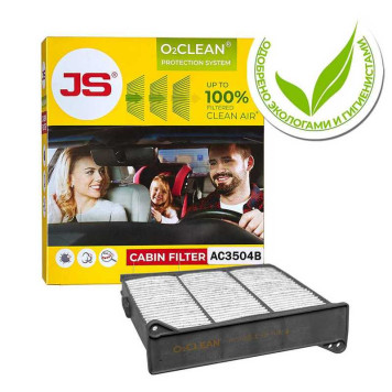 Фильтр салонный O2CLEAN MITSUBISHI PAJERO 07- <b>JS ASAKASHI AC3504B</b>-2