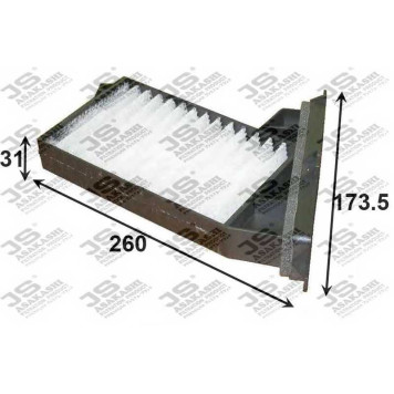 Фильтр салонный <b>JS ASAKASHI AC3508</b>