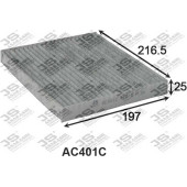 Фильтр салонный угольный <b>JS ASAKASHI AC401C</b>