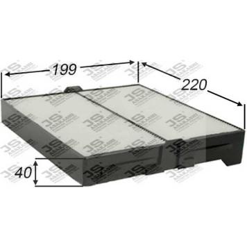 Фильтр салонный <b>JS ASAKASHI AC9322</b>