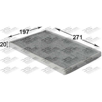 Фильтр салонный угольный <b>JS ASAKASHI AC980C</b>