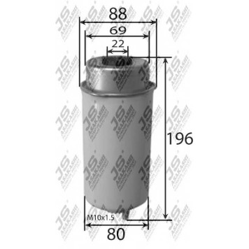 Фильтр топливный <b>JS ASAKASHI FC51001</b>