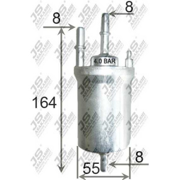 Фильтр топливный <b>JS ASAKASHI FS0061</b>