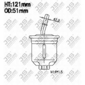 Фильтр топливный <b>JS ASAKASHI FS3203</b>
