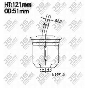 Фильтр топливный <b>JS ASAKASHI FS3203</b>