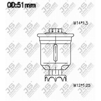 Фильтр топливный <b>JS ASAKASHI FS3209U</b>