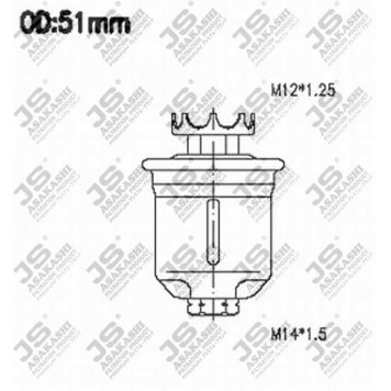 Фильтр топливный <b>JS ASAKASHI FS3210U</b>