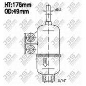 Фильтр топливный <b>JS ASAKASHI FS7003</b>