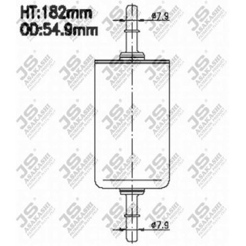 Фильтр топливный <b>JS ASAKASHI FS810J</b>