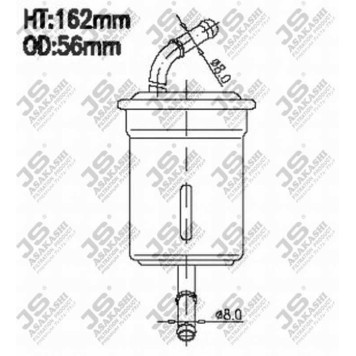 Фильтр топливный <b>JS ASAKASHI FS9078</b>