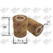 Фильтр масляный (элемент) <b>JS ASAKASHI OE0054</b>