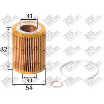 Фильтр масляный (элемент) <b>JS ASAKASHI OE32003</b>