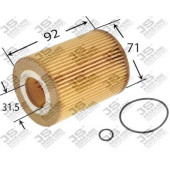 Фильтр масляный (элемент) <b>JS ASAKASHI OE34001</b>