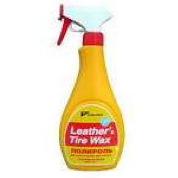 Полироль для пластика, кожи и резины Leather&Tire Wax (500мл), триггер
