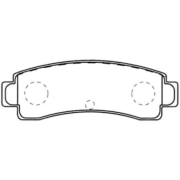 Колодки тормозные дисковые <b>KASHIYAMA D1192</b>