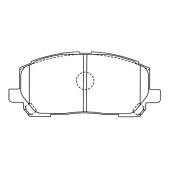 Колодки тормозные дисковые Lexus RX300 V6 00-01 <b>KASHIYAMA D2231</b>