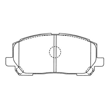 Колодки тормозные дисковые Lexus RX300 V6 00-01 <b>KASHIYAMA D2231</b>