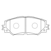 Заменен на H колодки тормозные дисковые пер. TOYOTA AURIS 06- <b>KASHIYAMA D2274</b>