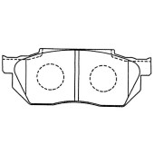 Зам на H колодки тормозные дисковые пер. Honda Civic 87-91 <b>KASHIYAMA D5011</b>