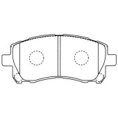 Заменен на H колодки торм. дисковые пер. SUBARU IMPREZA, FORESTER 98- <b>KASHIYAMA D7036</b>