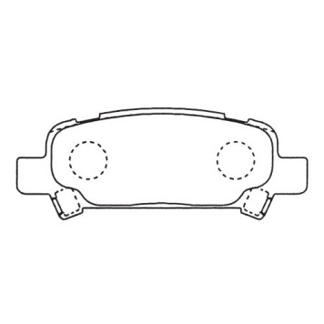 Заменен на H колодки торм. дисковые задн. SUBARU IMPREZA, LEGACY, FORESTER 03- <b>KASHIYAMA D7069</b>