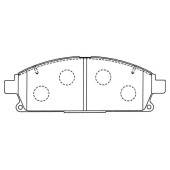 Зам на H колодки тормозные дисковые <b>KASHIYAMA D1260</b>