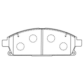 Зам на H колодки тормозные дисковые <b>KASHIYAMA D1260</b>