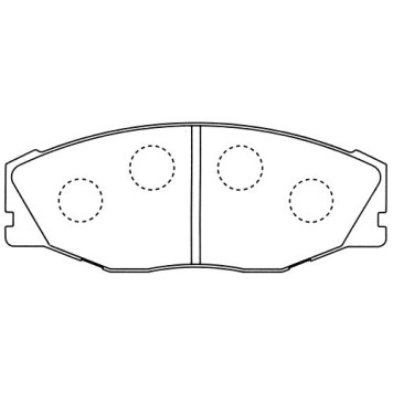 Заменен на H колодки тормозные дисковые пер. TOYOTA CROWN <b>KASHIYAMA D2067</b>