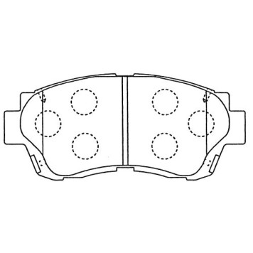 Зам на H колодки тормозные дисковые <b>KASHIYAMA D2088</b>