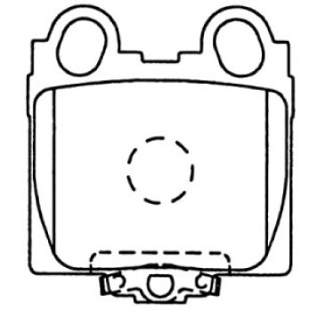 Заменен на H колодки тормозные дисковые пер. TOYOTA LEXUS GS 300 400,430 97- <b>KASHIYAMA D2173M</b>