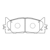 Заменен на H колодки тормозные дисковые пер. Toyota Camry ACV 40,45 06- <b>KASHIYAMA D2270</b>