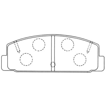 Заменен на H колодки тормозные дисковые задн. 626 91-94 <b>KASHIYAMA D3027</b>