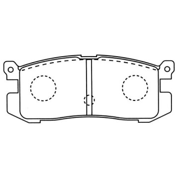 Колодки тормозные дисковые <b>KASHIYAMA D3056</b>