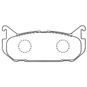 Заменен на H колодки тормозные дисковые задн. MAZDA 626 1.8-2.5 92- <b>KASHIYAMA D3083</b>