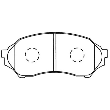 Заменен на H колодки тормозные дисковые пер. MAZDA 323 1.3,1.5,2.0 98- <b>KASHIYAMA D3109</b>