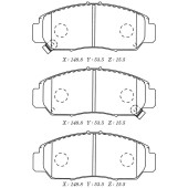 Заменен на H колодки тормозные дисковые Honda Civic 1.61.8 07> <b>KASHIYAMA D5113M</b>