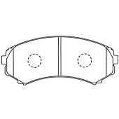 Заменен на H колодки тормозные дисковые пер. MITSUBISHI PAJERO III 00- <b>KASHIYAMA D6085</b>
